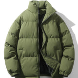 Velira Coats & Jackets tamsiai žalia / S Funnel Neck Puffer Coat