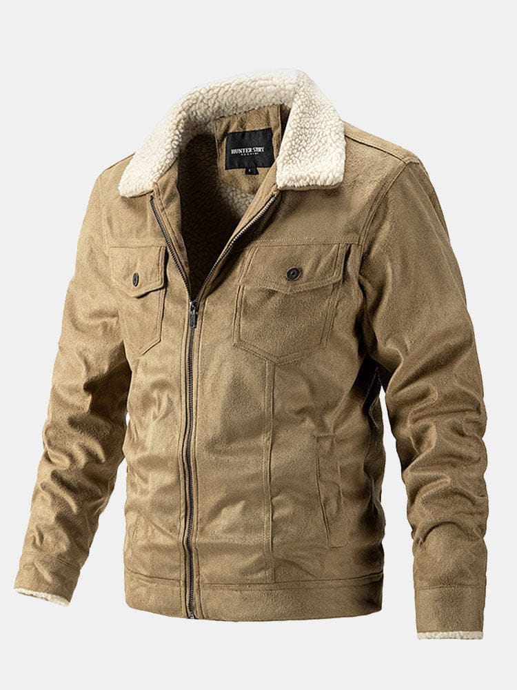 Velira Coats & Jackets tan / S Reguliaraus kirpimo dirbtinės suknelės pamušalu striukė