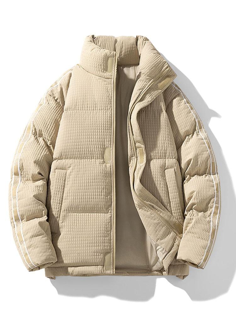 Velira Coats & Jackets tan / S Vaflinė Zip Up Pūkinė Striukė