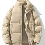 Velira Coats & Jackets tan / S Vaflinė Zip Up Pūkinė Striukė