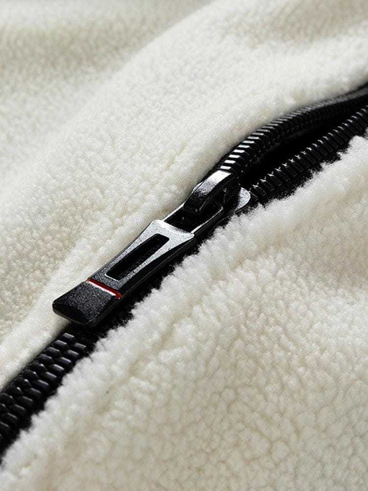 Velira Coats & Jackets Teddy Fleece Pataisytas Užtrauktukas Striukė
