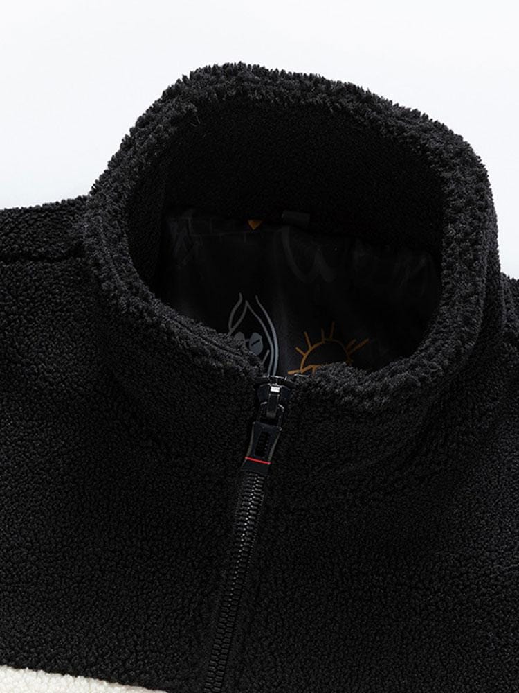 Velira Coats & Jackets Teddy Fleece Pataisytas Užtrauktukas Striukė