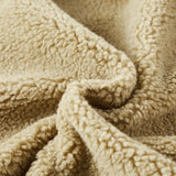Velira Coats & Jackets Teddy pamušalu dirbtinio suede švarkas