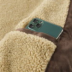 Velira Coats & Jackets Teddy pamušalu dirbtinio suede švarkas