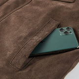 Velira Coats & Jackets Teddy pamušalu dirbtinio suede švarkas