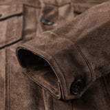 Velira Coats & Jackets Teddy pamušalu dirbtinio suede švarkas