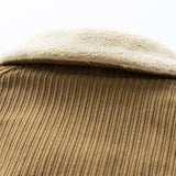 Velira Coats & Jackets Teddy pamušalu džinsinis užtrauktuko švarkas