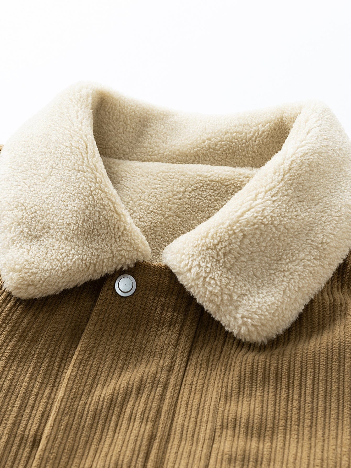 Velira Coats & Jackets Teddy pamušalu džinsinis užtrauktuko švarkas