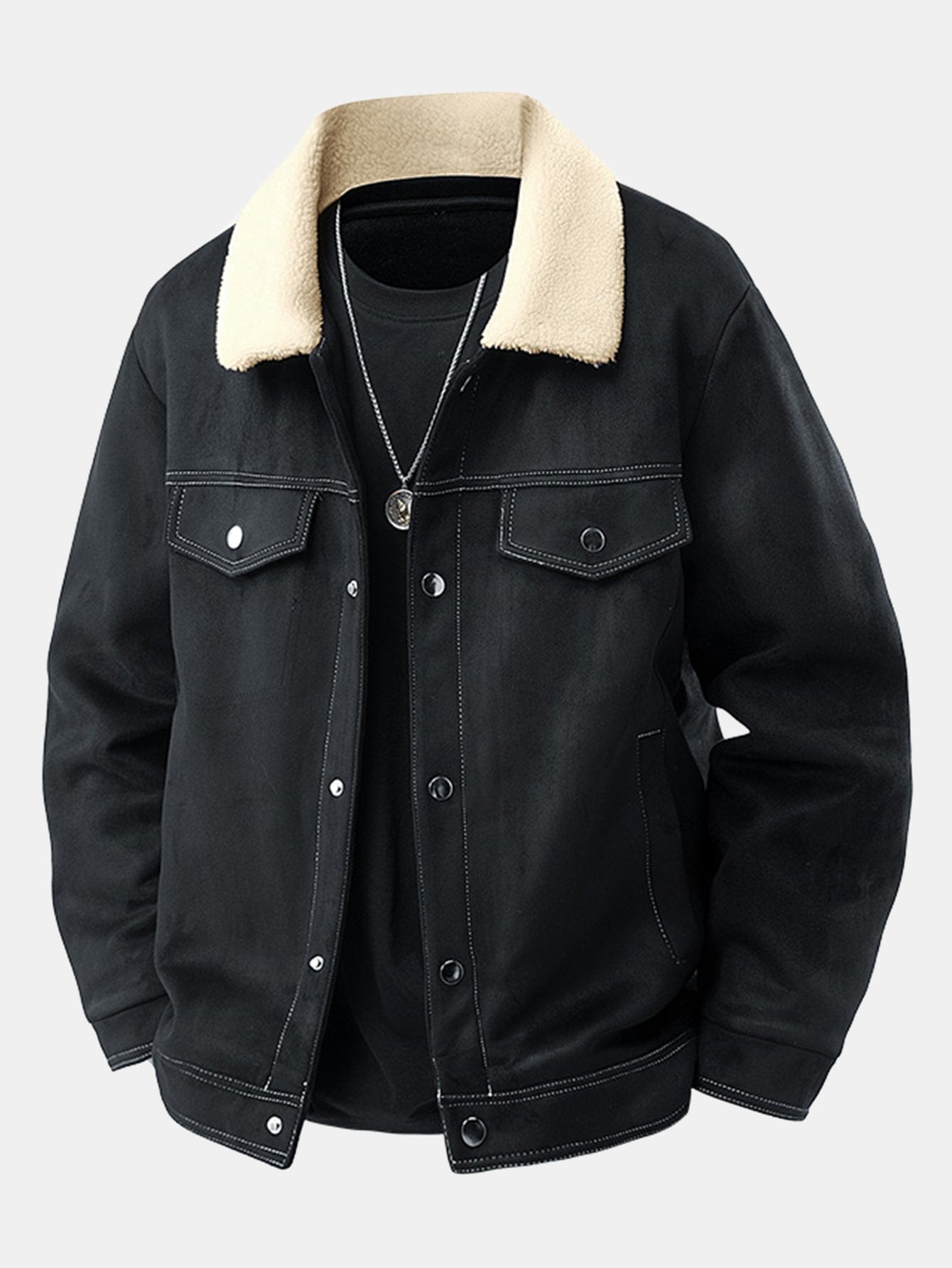 Velira Coats & Jackets Teddy pamušalu odinė striukė