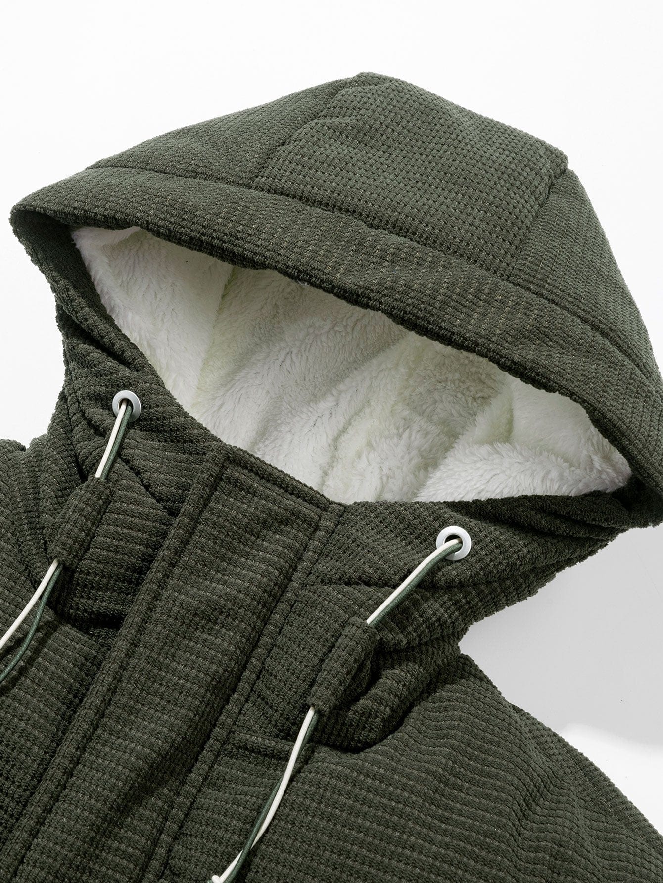Velira Coats & Jackets Teddy pamušalu velveto su gobtuvu pūkinis paltas