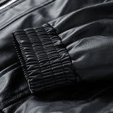 Velira Coats & Jackets Užtrauktuko PU odos striukė