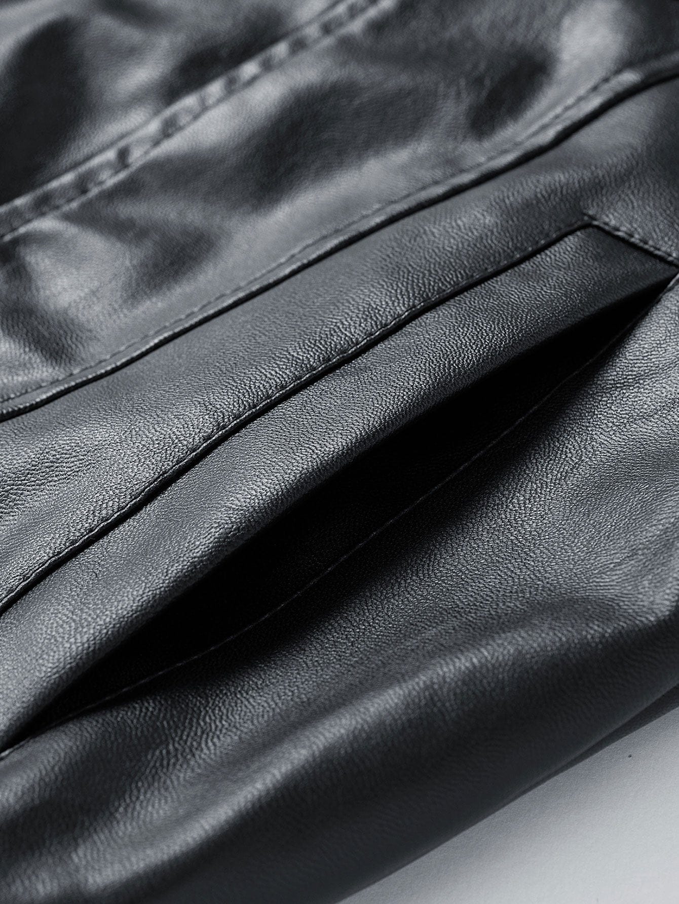 Velira Coats & Jackets Užtrauktuko PU odos striukė