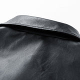 Velira Coats & Jackets Užtrauktuko PU odos striukė