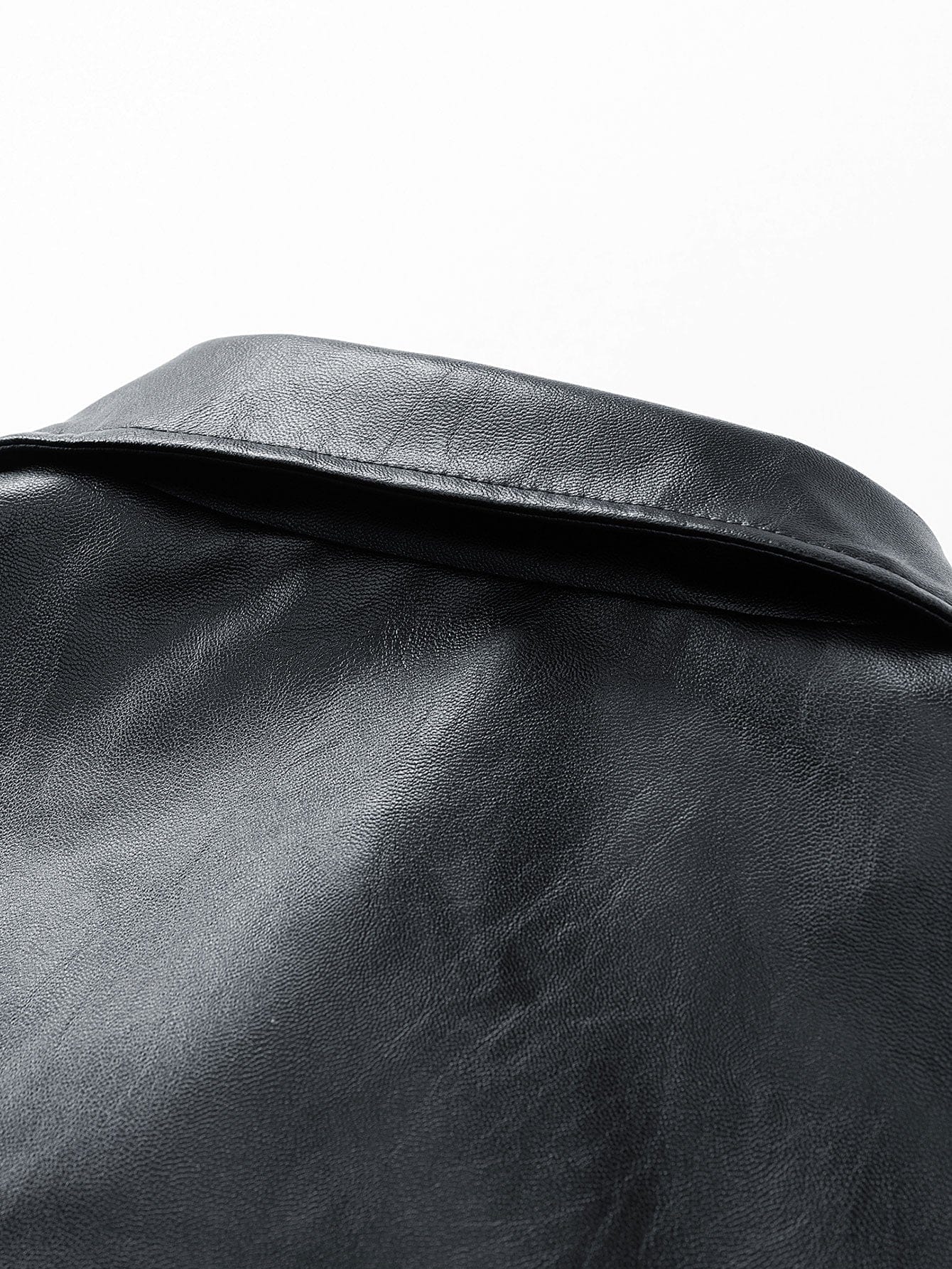 Velira Coats & Jackets Užtrauktuko PU odos striukė