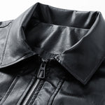 Velira Coats & Jackets Užtrauktuko PU odos striukė