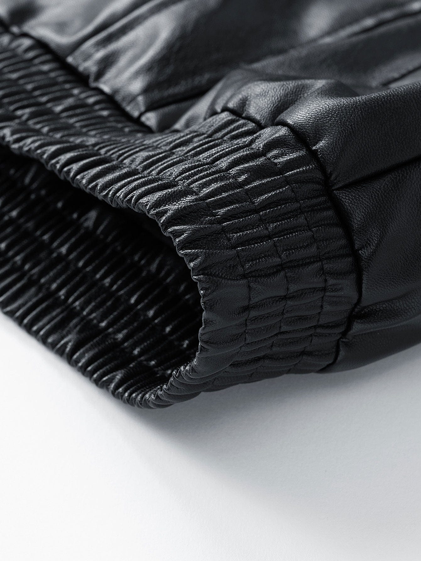 Velira Coats & Jackets Užtrauktuko PU odos striukė
