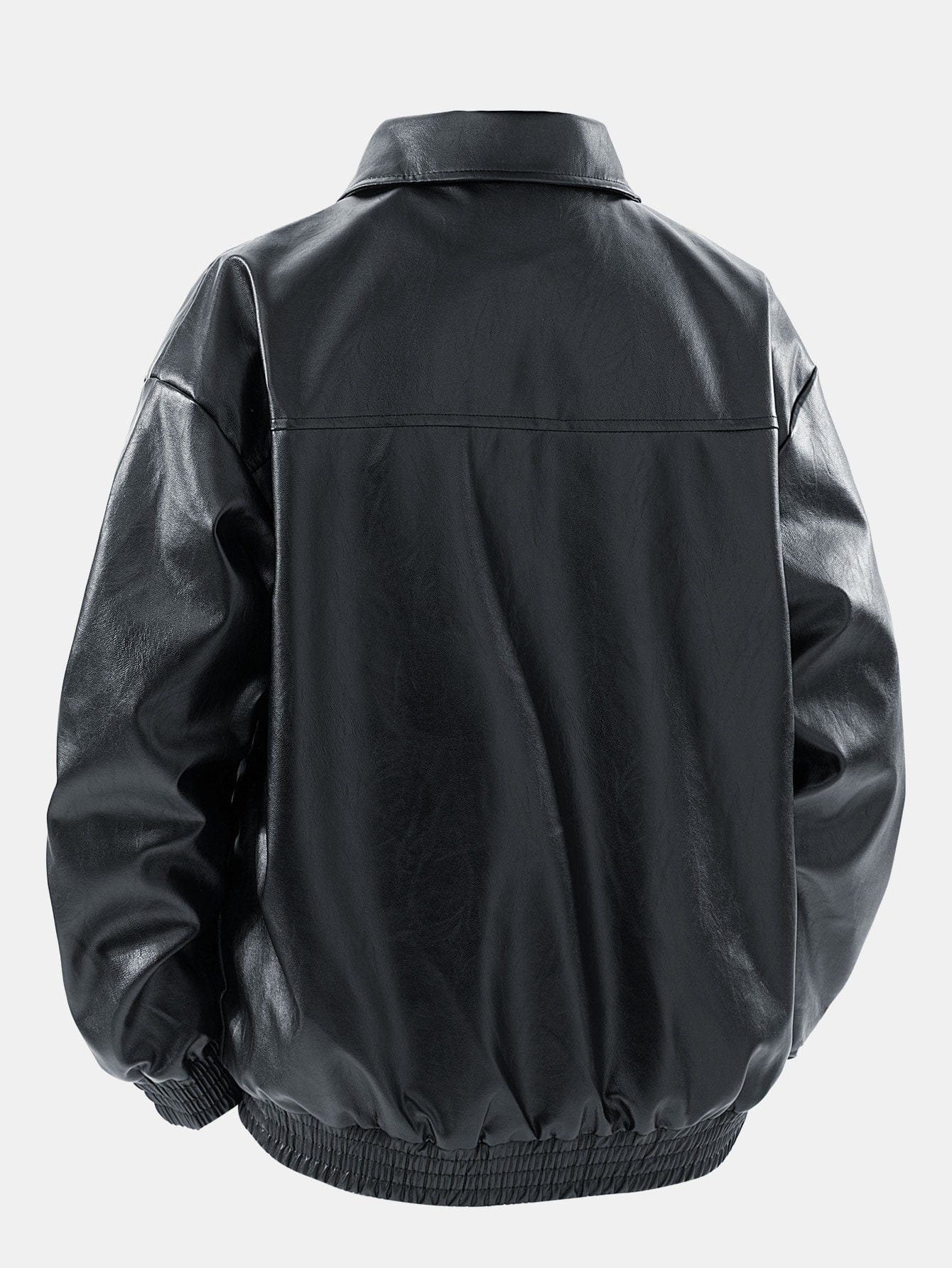 Velira Coats & Jackets Užtrauktuko PU odos striukė
