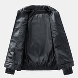 Velira Coats & Jackets Užtrauktuko PU odos striukė