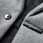 Velira Coats & Jackets Vienos Krūtinės Apykaklės Vilnonis Paltas