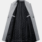 Velira Coats & Jackets Vienos Krūtinės Apykaklės Vilnonis Paltas