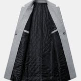 Velira Coats & Jackets Vienos Krūtinės Apykaklės Vilnonis Paltas