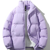 Velira Coats & Jackets violetinė / S Funnel Neck Puffer Coat