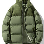Velira Coats & Jackets žalia / S Kordūro Pataisytas Užtrauktukas Pūkinis Paltas