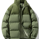 Velira Coats & Jackets žalia / S Kordūro Pataisytas Užtrauktukas Pūkinis Paltas