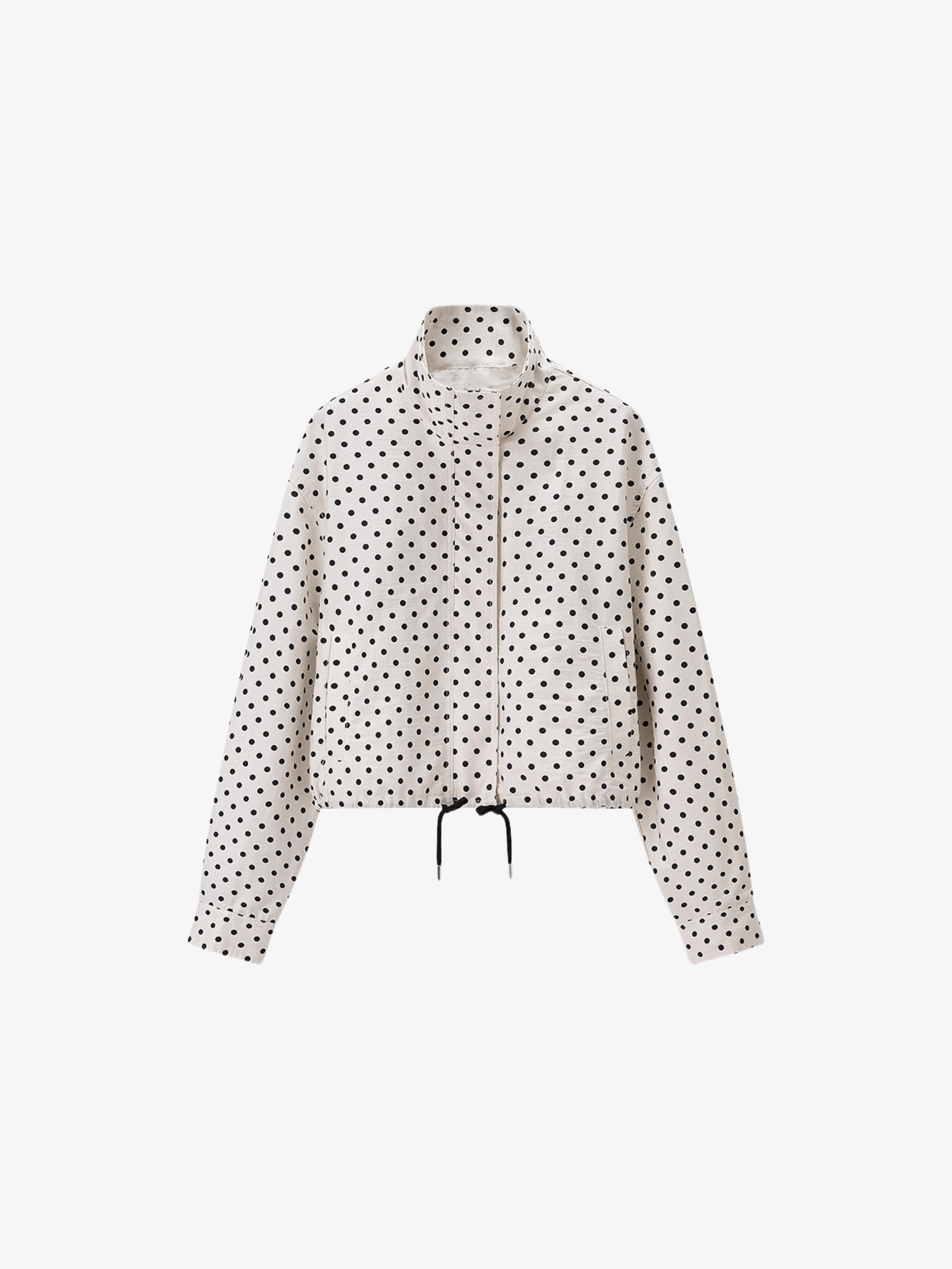 Velira Dotty | Polka Dot Cropped Jacket Dotty | Taškinis trumpas švarkas