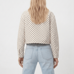 Velira Dotty | Polka Dot Cropped Jacket Dotty | Taškinis trumpas švarkas