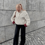 Velira Dotty | Polka Dot Cropped Jacket Dotty | Taškinis trumpas švarkas