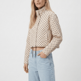 Velira Dotty | Polka Dot Cropped Jacket Dotty | Taškinis trumpas švarkas