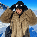 Velira Emily | Faux Fur Cropped Winter Jacket Emily | Dirbtinio kailio trumpa žiemos striukė