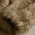 Velira Emily | Faux Fur Cropped Winter Jacket Emily | Dirbtinio kailio trumpa žiemos striukė