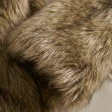 Velira Emily | Faux Fur Cropped Winter Jacket Emily | Dirbtinio kailio trumpa žiemos striukė
