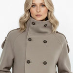 Velira Evie | High-Neck Wool Jacket Evie | Aukštos Kaklo Vilnos Švarkas