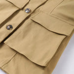 Velira Florence | Structured Button-Up Cotton Jacket Florencija | Struktūrizuota Medvilninė Striukė Su Mygtukais