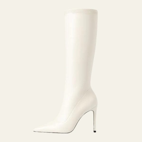 Velira Footwear Women Balta / 5.0 Berlyno Oda Kelių Batas