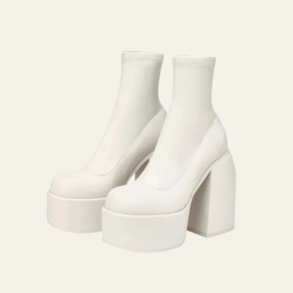 Velira Footwear Women Balta / 5.0 Veyra Platformos Aulinukai