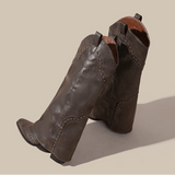 Velira Footwear Women Chaki / 5.0 Taura Dekoruoti Aikštūs Pirštai Batai