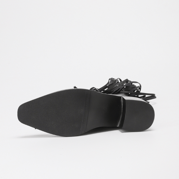 Velira Footwear Women Dakota Fringe Vakarų Kelių Batai