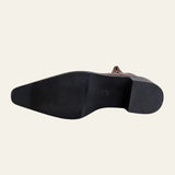 Velira Footwear Women Dakota Zip-Detail Bloko Kulno Kulniukai
