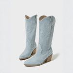 Velira Footwear Women Delara Siuvinėti Vakarų Batai