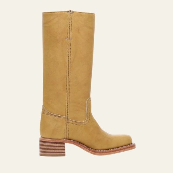 Velira Footwear Women Geltona / 5.0 Viena Odinė Kelio Batai