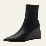 Velira Footwear Women Juoda / 5.0 Liono odiniai platforminiai batai