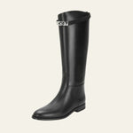 Velira Footwear Women Juoda / 5.0 Marais odiniai diržai batai