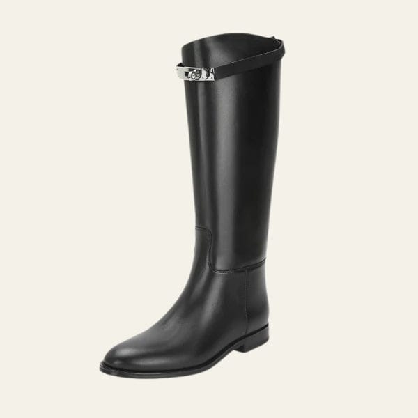 Velira Footwear Women Juoda / 5.0 Marais odiniai diržai batai