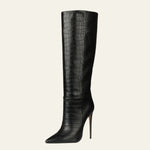 Velira Footwear Women Juoda / 5.0 Prahos Akmens Stiletto Batai