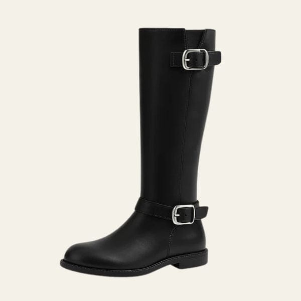 Velira Footwear Women Juoda / 5.0 Valensijos kelių vamzdiniai batai