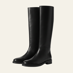 Velira Footwear Women Juoda / 5.0 Valensijos odiniai kelio batai